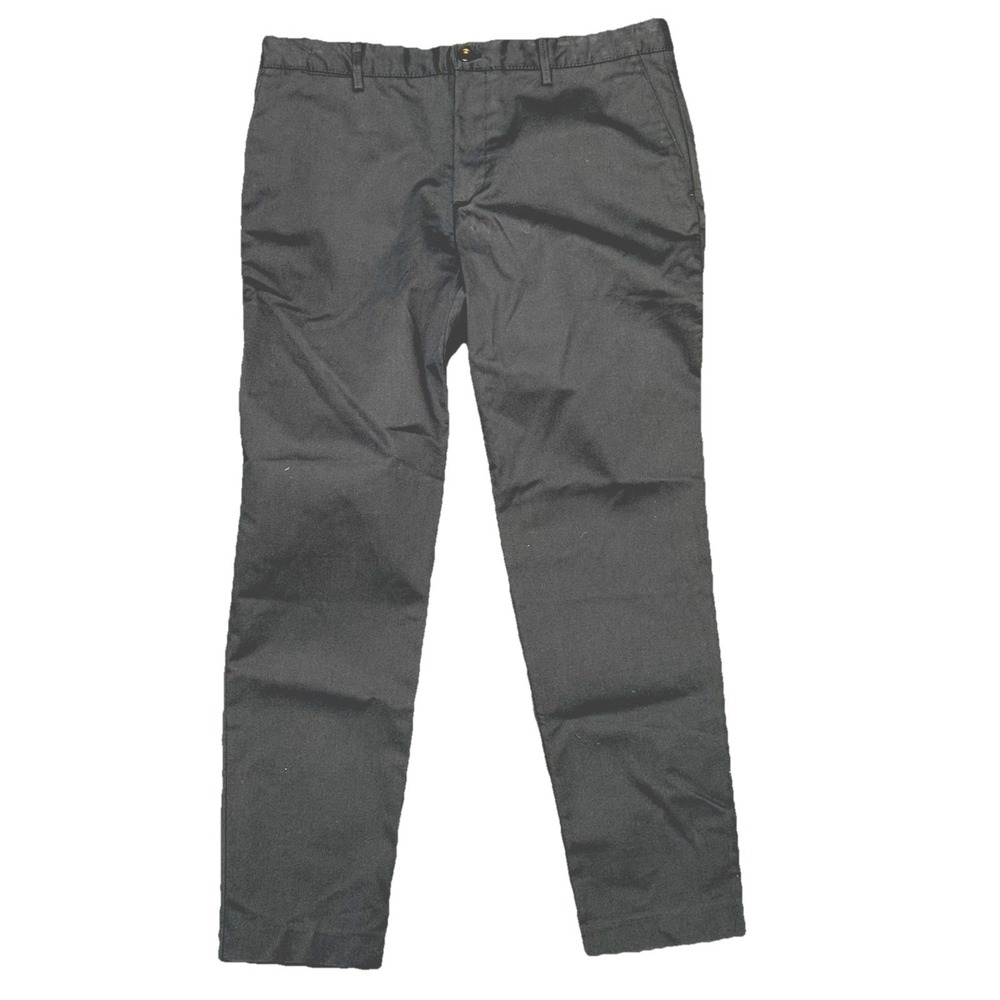 ZARA Slim Comfort Bistretch‎ Chino Pants Casual Navy Blue Size 36x29 NWT